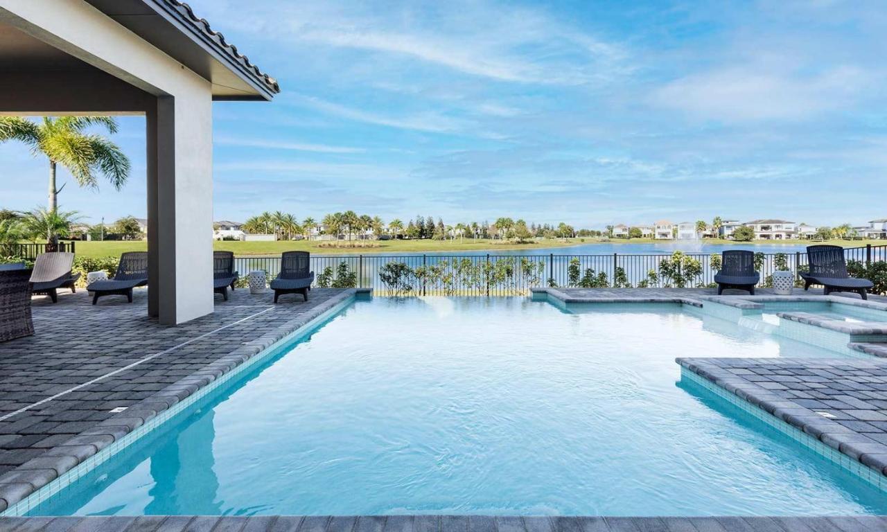 Upscale 8 Bdrm Villa With Home Theater At Reunion كيسيمي المظهر الخارجي الصورة