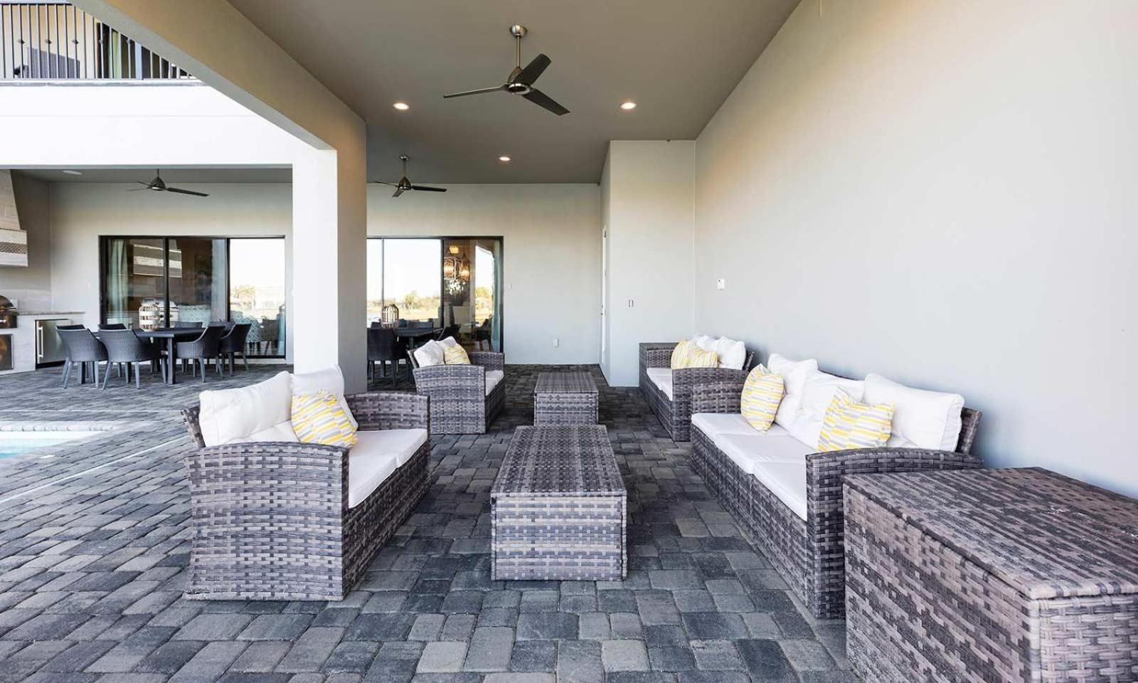 Upscale 8 Bdrm Villa With Home Theater At Reunion كيسيمي المظهر الخارجي الصورة