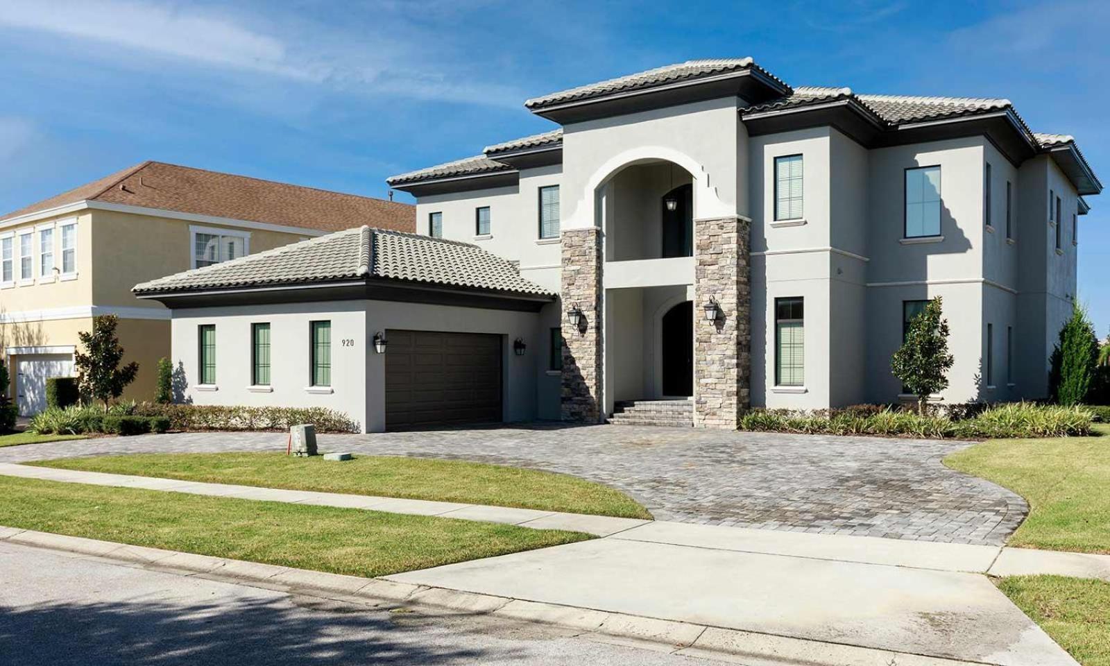 Upscale 8 Bdrm Villa With Home Theater At Reunion كيسيمي المظهر الخارجي الصورة