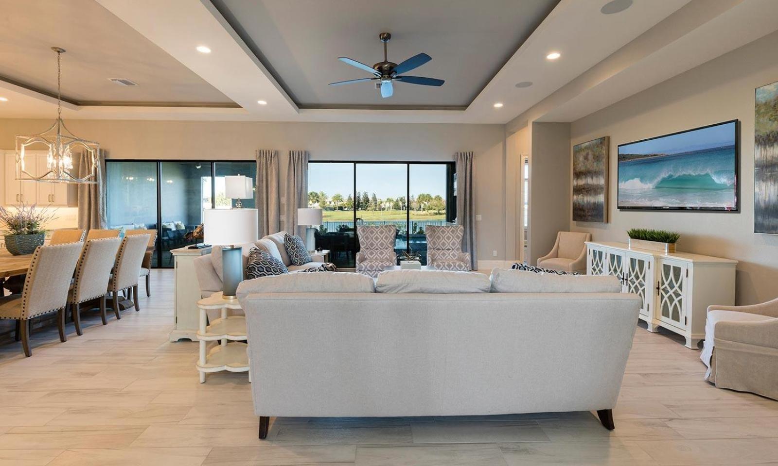 Upscale 8 Bdrm Villa With Home Theater At Reunion كيسيمي المظهر الخارجي الصورة