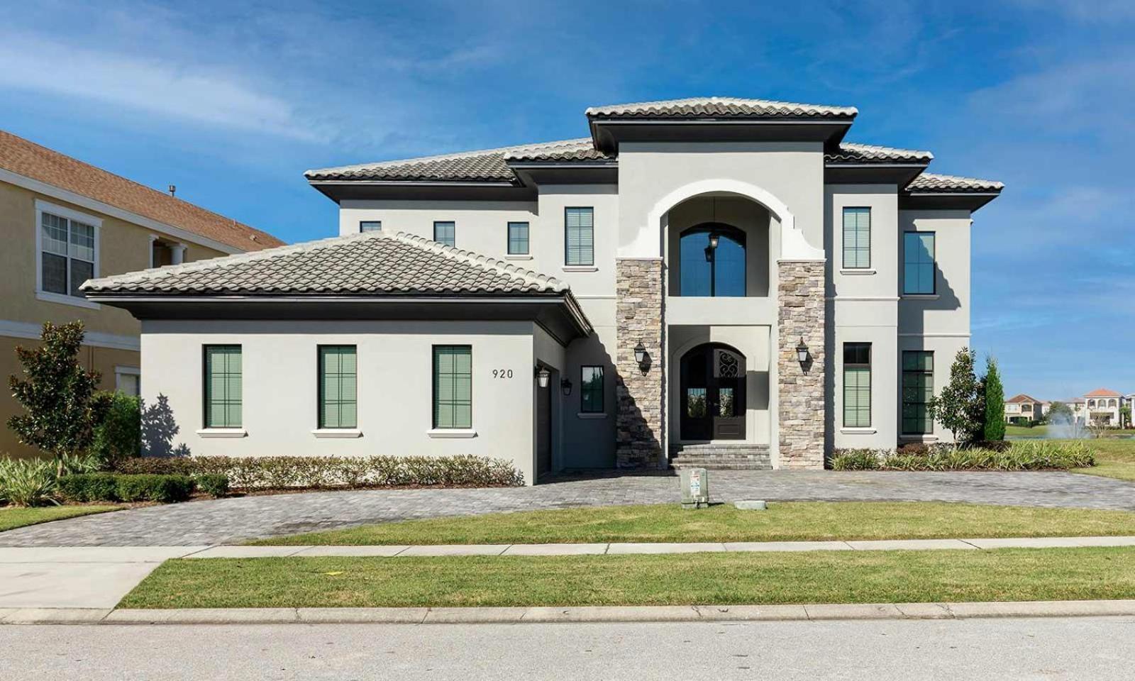 Upscale 8 Bdrm Villa With Home Theater At Reunion كيسيمي المظهر الخارجي الصورة